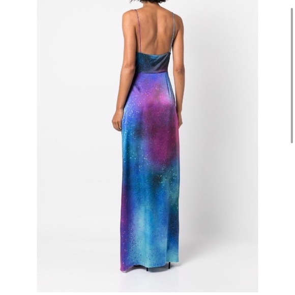 Retrofete Marlene Dress Purple Solar size small - Picture 2 of 6